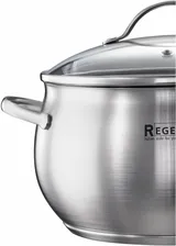 Regent Кастрюля Regent Inox Linea Apple D, 24 см, 6,7 л кастрюли