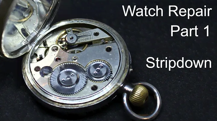 RESTORING A SILVER POCKET WATCH (part 1)