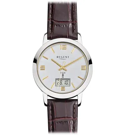 Regent 11-030-053 Hau Funk Lb FR029 Herrenfunkuhr-0