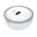 Контейнер стеклянный Regent inox Desco, круглый, 0.4 л