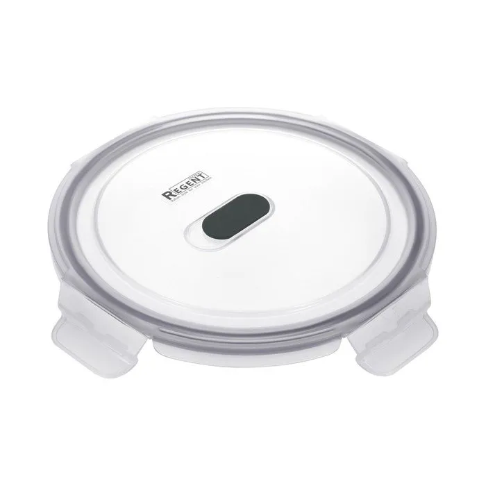 Контейнер стеклянный Regent inox Desco, круглый, 0.4 л-1