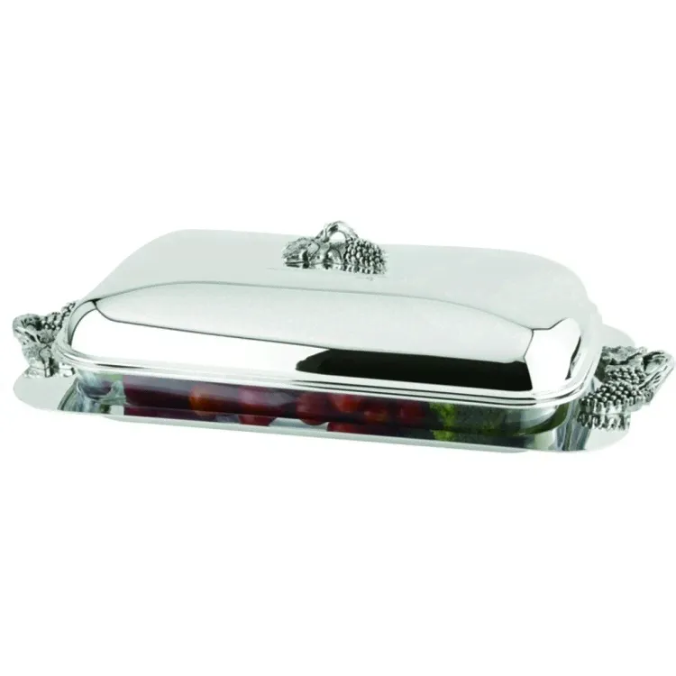 Блюдо с крышкой, 50х27х13 см, винтаж Regent Silverware A4915