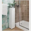 Шкаф для ванной комнаты, REGENT style, ШТВиола, белый, правый, 95*20*19