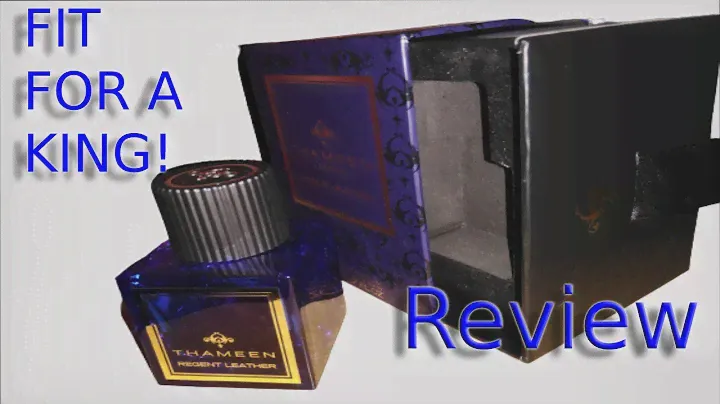 Thameen Regent Leather Review | Great Winter/Fall Scent | Opulent Luxury Fragrance Fit For A King!