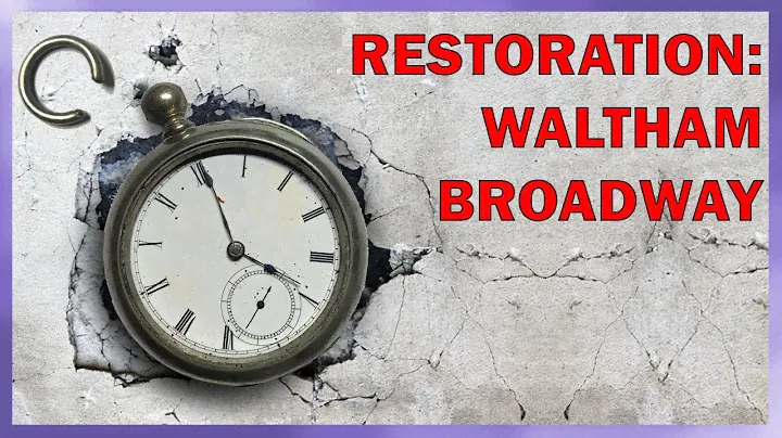 Restoration of a Waltham 1857 Antique Pocket Watch - BROADWAY Grade