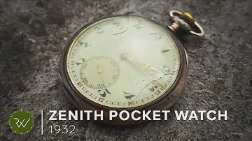 Restoring the Most Neglected Watch I’ve Ever Seen! 90+ Years Old Silver Zenith Pocket Watch